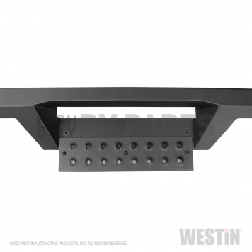 Westin Automotive Nerf Bar - Truck Wheel to Wheel Black Powder Coated Steel Square - 56534785-8