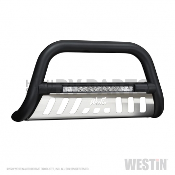 Westin Automotive Bull Bar Tube 3 Inch Black Textured Powder Coated  Steel - 324025L-9