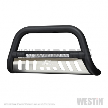 Westin Automotive Bull Bar Tube 3 Inch Black Textured Powder Coated  Steel - 324025L-10