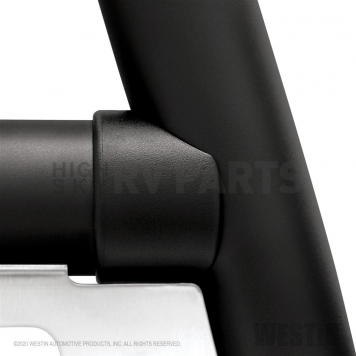 Westin Automotive Bull Bar Tube 3 Inch Black Textured Powder Coated  Steel - 324025L-6