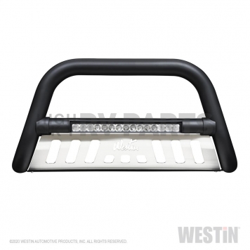 Westin Automotive Bull Bar Tube 3 Inch Black Textured Powder Coated  Steel - 324025L-8