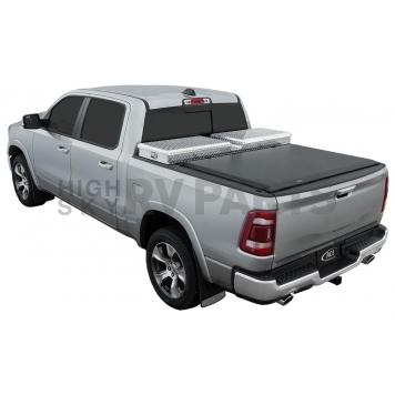 Access Covers Soft Rolling-Up Tonneau Cover Black Matte Vinyl - 64259-1