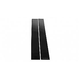 Putco Body Pillar Cover - Polished Stainless Steel Black Set of 4 - 402523BP