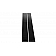 Putco Body Pillar Cover - Polished Stainless Steel Black Set of 4 - 402523BP