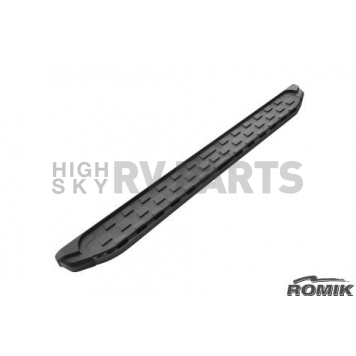 Romik USA Running Board Black Anodized Aluminum Stationary - 51345419-1