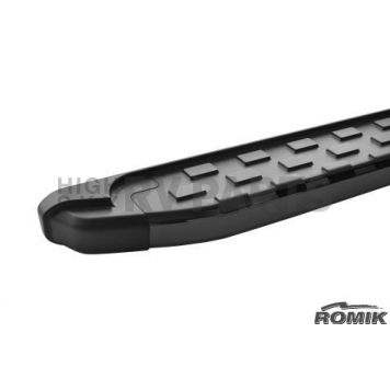 Romik USA Running Board Black Anodized Aluminum Stationary - 51345419-2