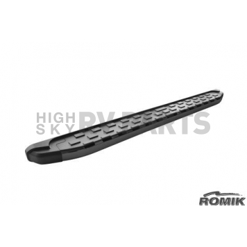 Romik USA Running Board Black Anodized Aluminum Stationary - 51345419-4