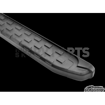 Romik USA Running Board Black Anodized Aluminum Stationary - 51345419-5