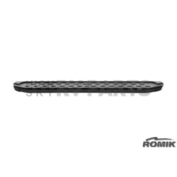 Romik USA Running Board Black Anodized Aluminum Stationary - 51345419-6