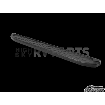 Romik USA Running Board Black Anodized Aluminum Stationary - 51345419-7