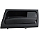 Help! By Dorman Interior Door Handle - Lever Plastic Black Single - 90868