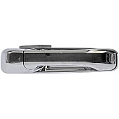 Help! By Dorman Exterior Door Handle - Plastic Silver Single - 91010
