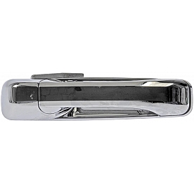 Help! By Dorman Exterior Door Handle - Plastic Silver Single - 91010