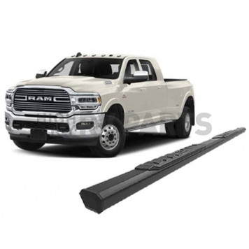 Black Horse Offroad Running Board Aluminum Stationary Black - E0685-13