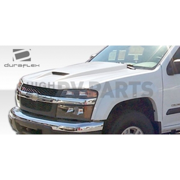 Extreme Dimensions Hood - Primered Fiberglass Black - 103019