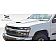 Extreme Dimensions Hood - Primered Fiberglass Black - 103019