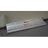Owens Products Running Board Diamond Plate Aluminum Stationary - 82030G
