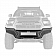 Go Rhino Bumper Element 1-Piece Steel Black - 34389T