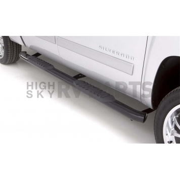 Lund International Nerf Bar 5 Inch Stainless Steel Oval - 24297007-2
