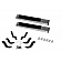 Go Rhino Nerf Bar 6 Inch Stainless Steel Oval - 62409952PS