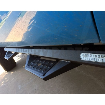 Iron Cross Nerf Bar - Truck Wheel To Wheel Steel Angular 4 Inch - 9998MB-3