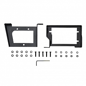 Westin Automotive Parking Aid Sensor Relocation Bracket - Black Steel Set Of 2 - 5840005