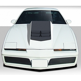 Extreme Dimensions Hood - Primered Fiberglass Black - 108493