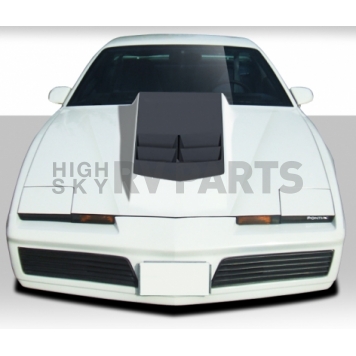 Extreme Dimensions Hood - Primered Fiberglass Black - 108493