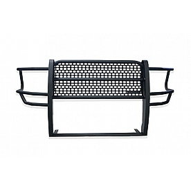 Iron Cross Grille Guard - Black Powder Coated Steel - 10062519