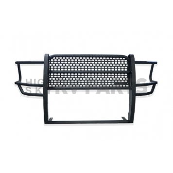 Iron Cross Grille Guard - Black Powder Coated Steel - 10062519