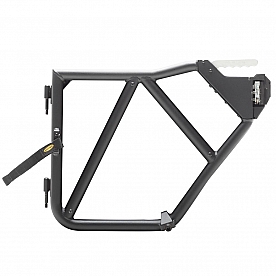 Smittybilt Door - Tubular Lower Half Black Set Of 2 - 77795