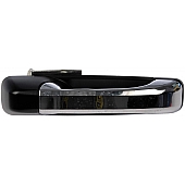Help! By Dorman Exterior Door Handle - Plastic Silver/ Black Single - 81011