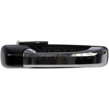 Help! By Dorman Exterior Door Handle - Plastic Silver/ Black Single - 81011