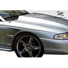 Extreme Dimensions Fender - Fiberglass Black Primered Set Of 2 - 105724