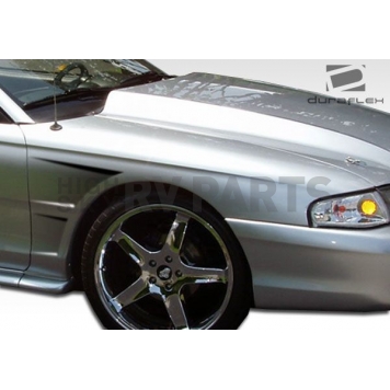 Extreme Dimensions Fender - Fiberglass Black Primered Set Of 2 - 105724