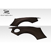 Extreme Dimensions Fender - Fiberglass Black Primered Set Of 2 - 109037