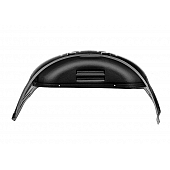 Rugged Liner Fender Well Liner High Density Plastic Black - Rear Set Of 2 - WWD09