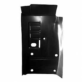 Goodmark Industries Floor Pan - Steel Left Side Floor Patch Electro Deposit Primer - FM50564L