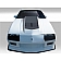 Extreme Dimensions Hood - Primered Fiberglass Black - 108497
