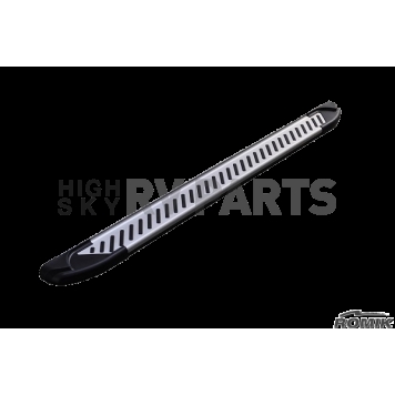 Romik USA Running Board Polished Aluminum Stationary - 61345418