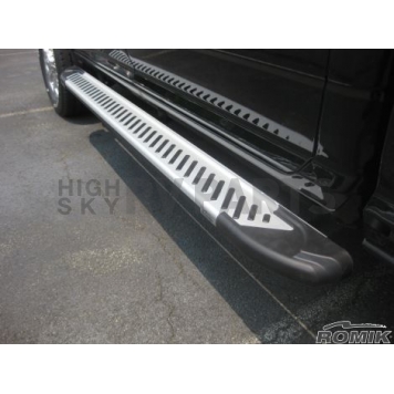 Romik USA Running Board Polished Aluminum Stationary - 61345418-5