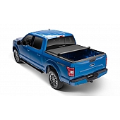 Lund International Tonneau Cover Soft Roll-Up Black Matte Canvas/ Twill Weaved Fabric - 96874