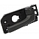 Help! By Dorman Interior Door Handle - Lever Plastic Gray Single - 80968