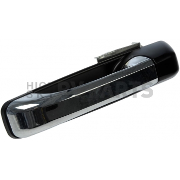 Help! By Dorman Exterior Door Handle - Plastic Silver/ Black Single - 81012-3