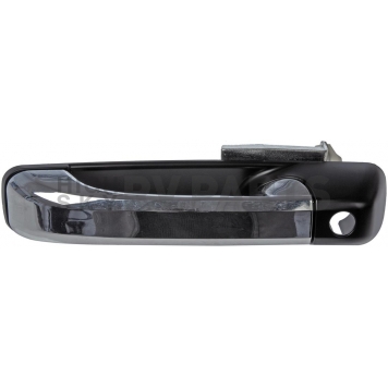 Help! By Dorman Exterior Door Handle - Plastic Silver/ Black Single - 81013