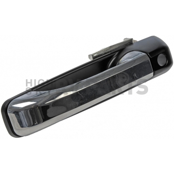 Help! By Dorman Exterior Door Handle - Plastic Silver/ Black Single - 81013-3
