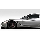 Extreme Dimensions Fender - Fiberglass Black Primered Set Of 2 - 109688