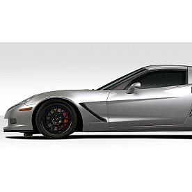 Extreme Dimensions Fender - Fiberglass Black Primered Set Of 2 - 109688