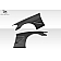 Extreme Dimensions Fender - Fiberglass Black Primered Set Of 2 - 109688