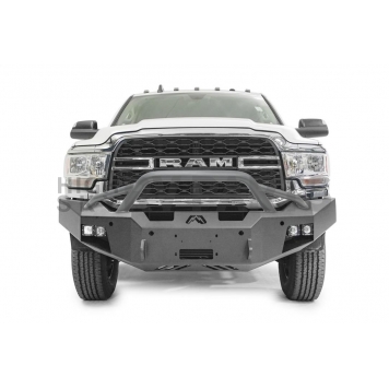 Fab Fours Bumper Premium 1-Piece Design Steel Black - DR19A44521